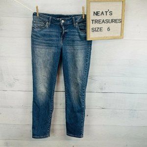 Lucky Brand LOLITA CROP Blue Jeans Size 6 / 28